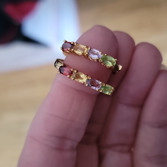 Three pairs of earrings all sterling - Picture 13 of 16